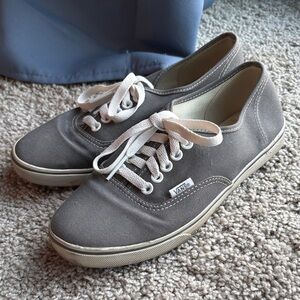 Vans Classic Gray Canvas Shoes